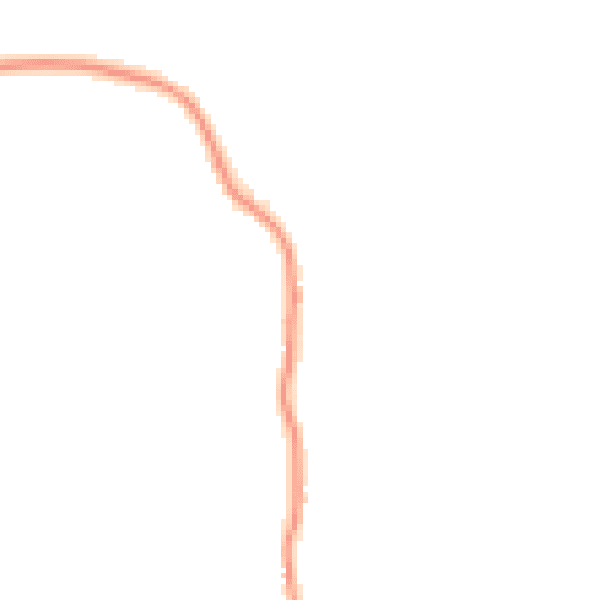 Night-time road noise heatmap for BS40 5ET