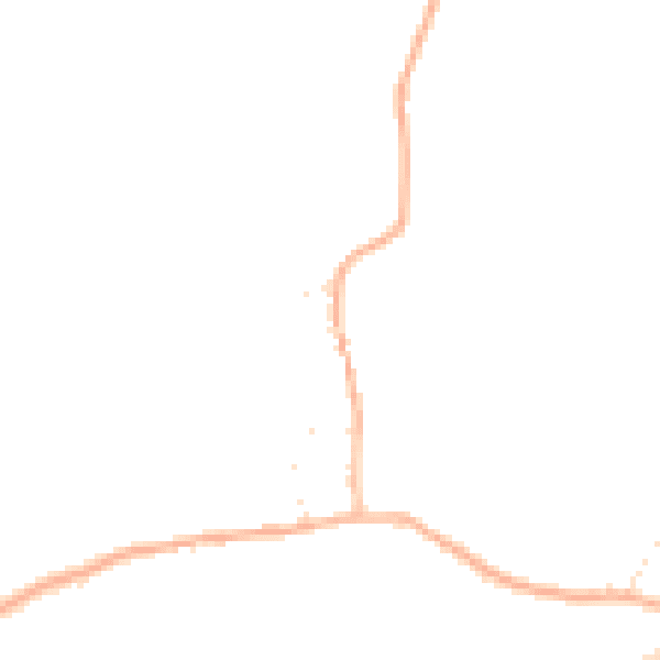Daytime road noise heatmap for BS40 5HW