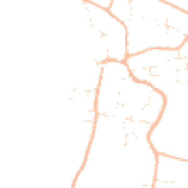 Daytime road noise heatmap for BS40 5LL