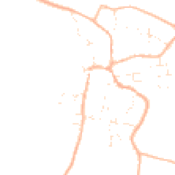 Daytime road noise heatmap for BS40 5LQ