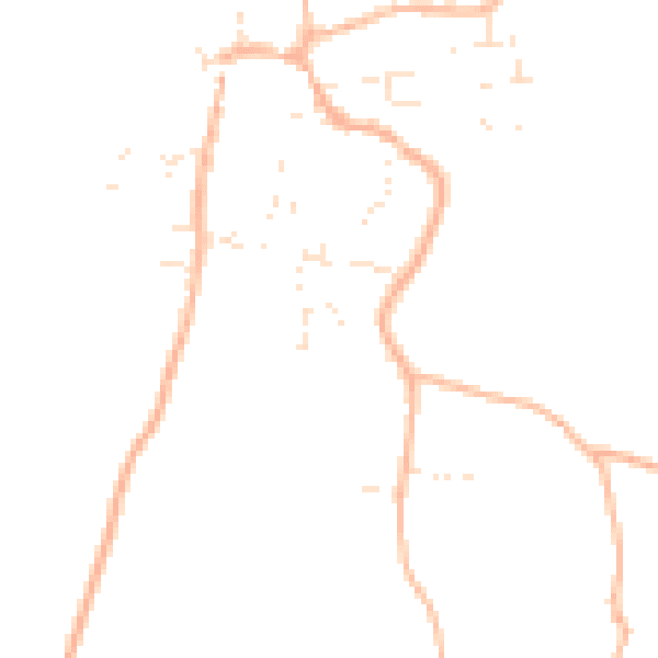 Daytime road noise heatmap for BS40 5LZ