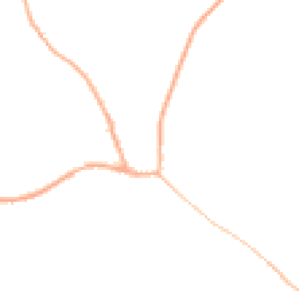 Night-time road noise heatmap for BS40 6AR