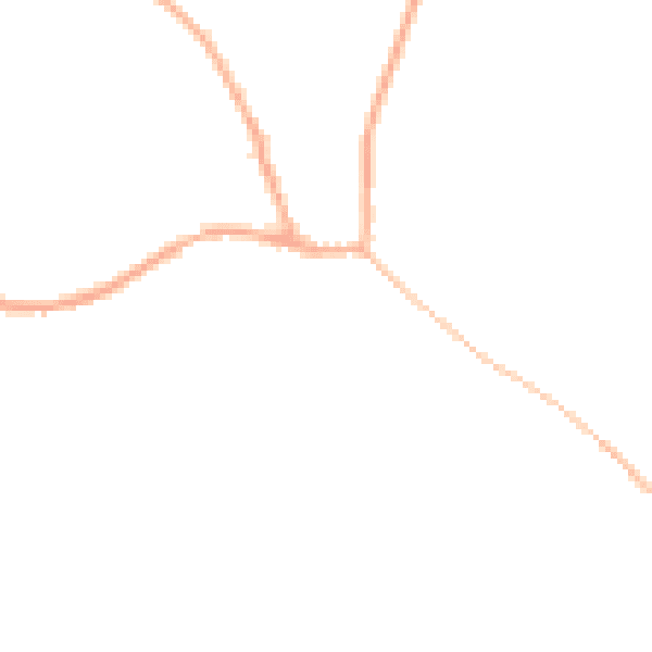 Night-time road noise heatmap for BS40 6EE