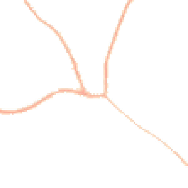 Night-time road noise heatmap for BS40 6HA