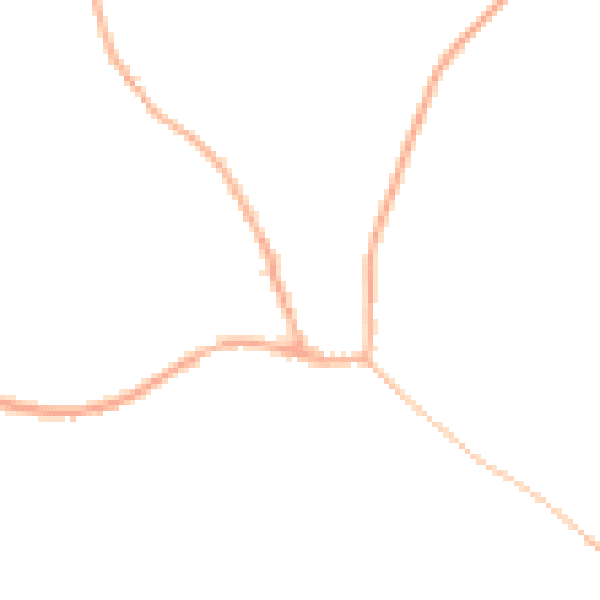 Night-time road noise heatmap for BS40 6HS