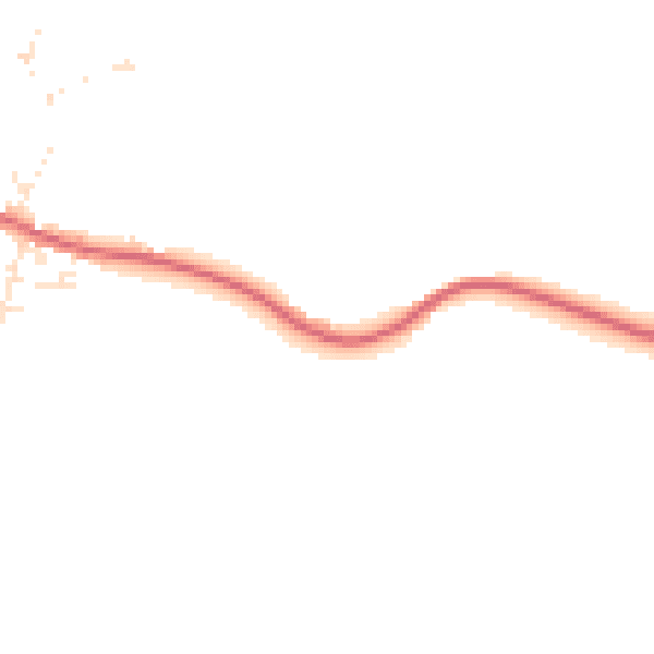 Daytime road noise heatmap for BS40 7SF