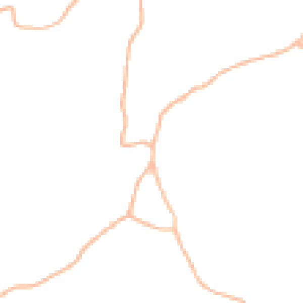 Daytime road noise heatmap for BS40 7UU