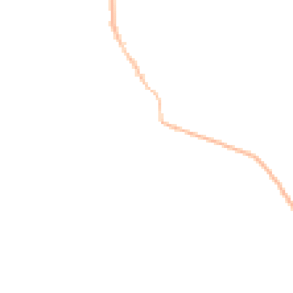Night-time road noise heatmap for BS40 8AU