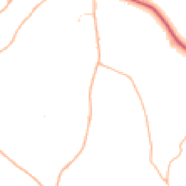Daytime road noise heatmap for BS40 8EB