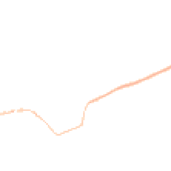Night-time road noise heatmap for BS40 8RR