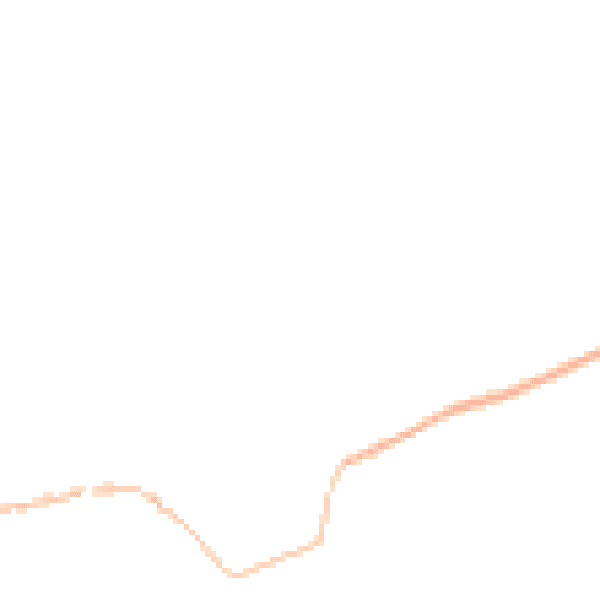 Night-time road noise heatmap for BS40 8RW