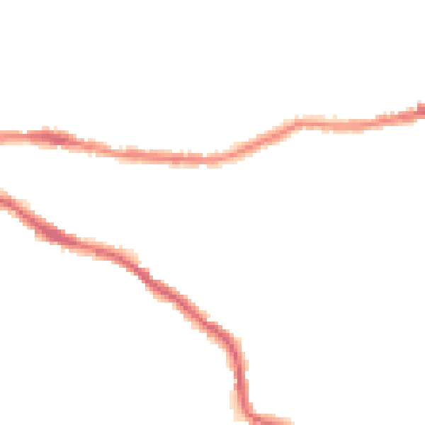 Night-time road noise heatmap for BS5 7PJ