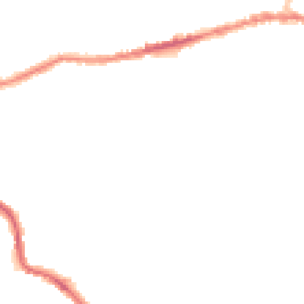 Night-time road noise heatmap for BS5 7PZ