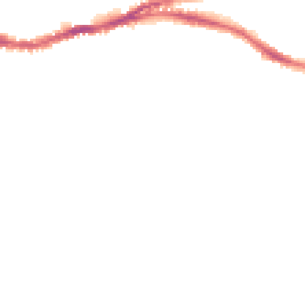Night-time road noise heatmap for BS5 8BD