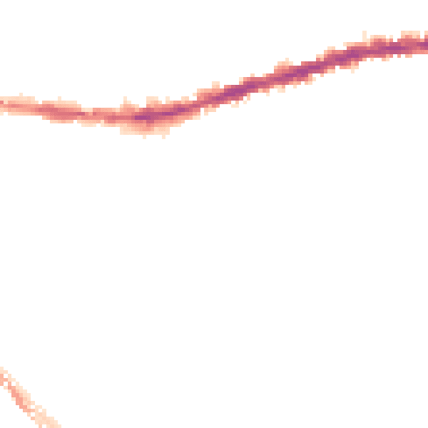 Night-time road noise heatmap for BS5 9QN
