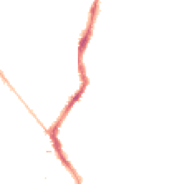 Night-time road noise heatmap for BS6 5AJ
