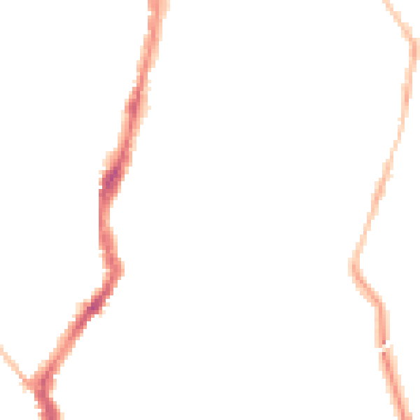 Night-time road noise heatmap for BS6 5AZ