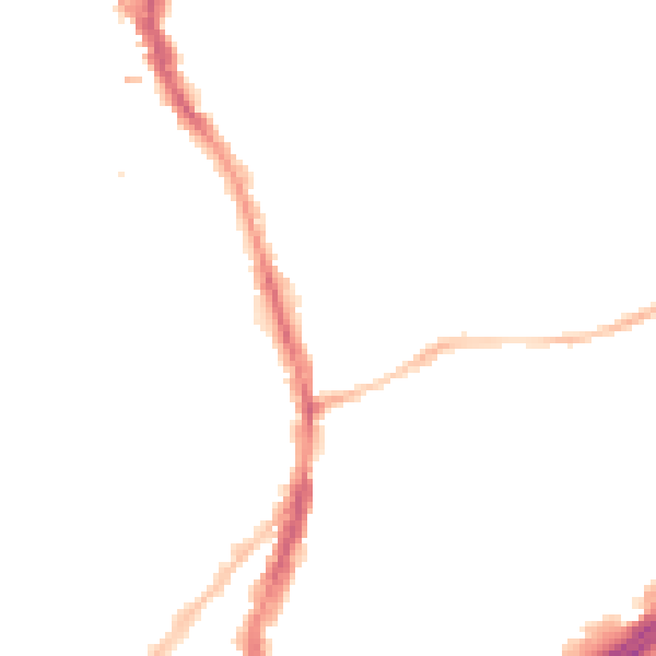 Night-time road noise heatmap for BS6 5BG
