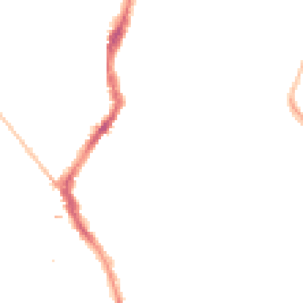 Night-time road noise heatmap for BS6 5BJ