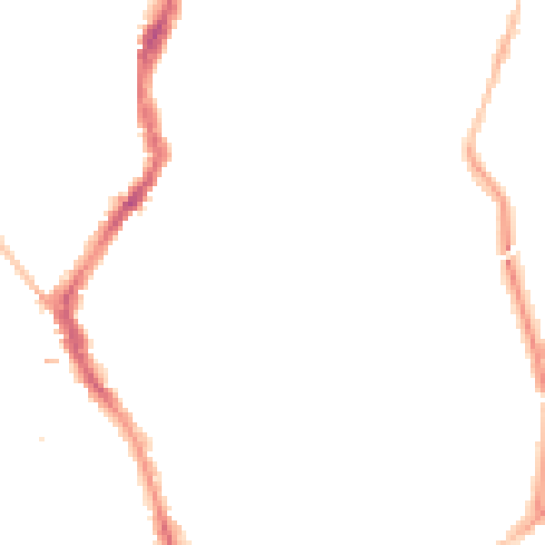Night-time road noise heatmap for BS6 5BP