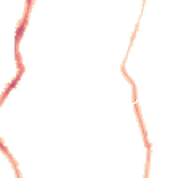 Night-time road noise heatmap for BS6 5BU