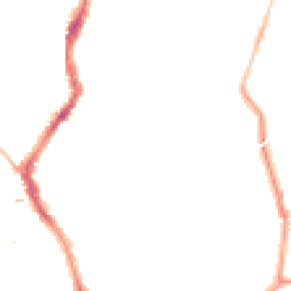 Night-time road noise heatmap for BS6 5BW