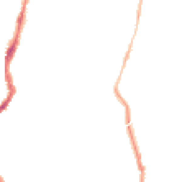 Night-time road noise heatmap for BS6 5BX