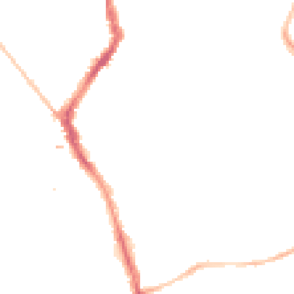 Night-time road noise heatmap for BS6 5DJ
