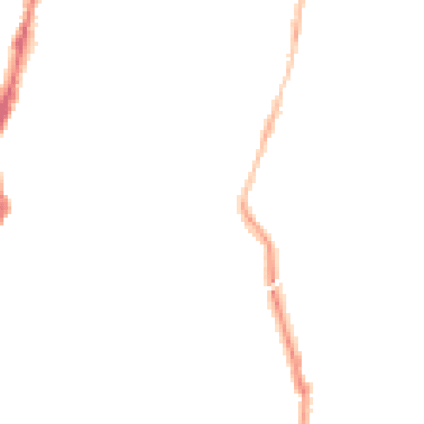 Night-time road noise heatmap for BS6 5DX