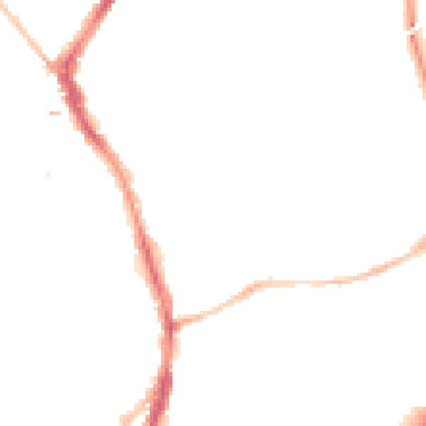 Night-time road noise heatmap for BS6 5EH