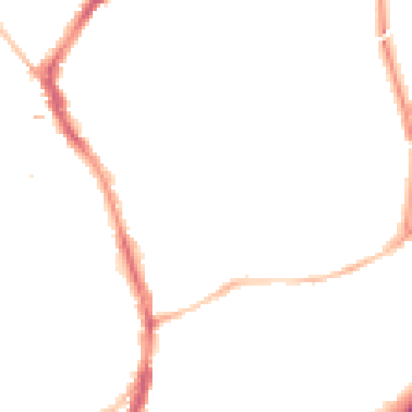 Night-time road noise heatmap for BS6 5EN