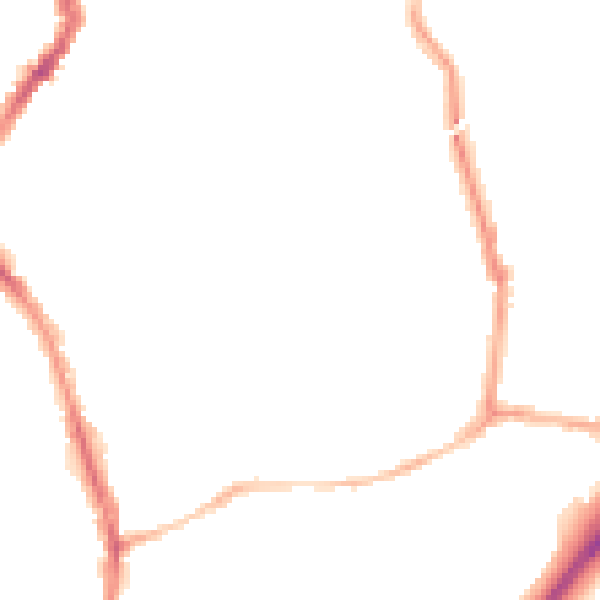 Night-time road noise heatmap for BS6 5ER