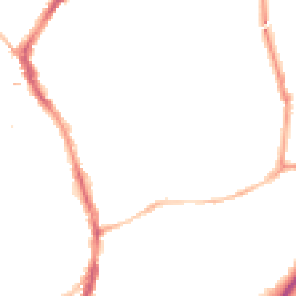 Night-time road noise heatmap for BS6 5EW