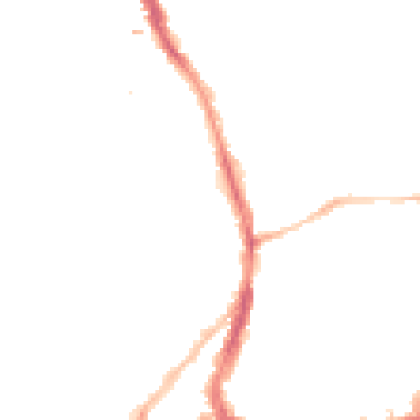 Night-time road noise heatmap for BS6 5SH