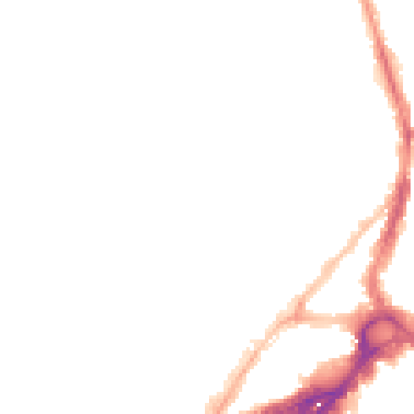 Night-time road noise heatmap for BS6 5TZ