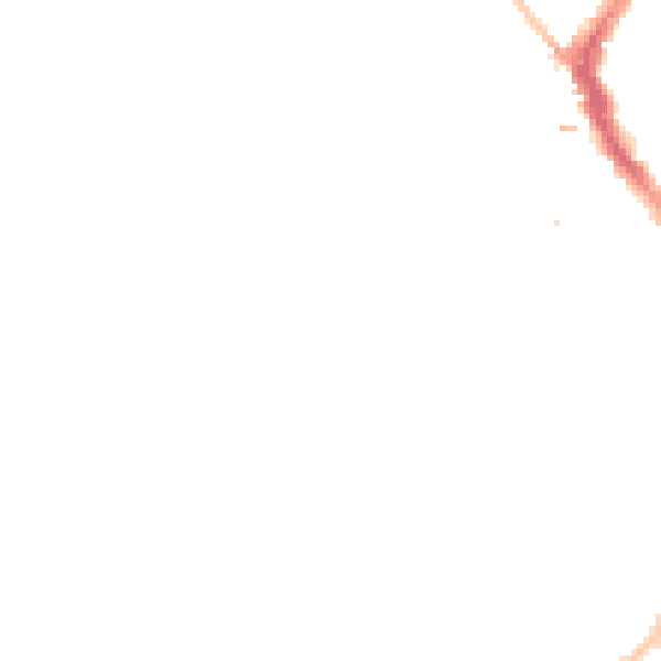 Night-time road noise heatmap for BS6 6BL