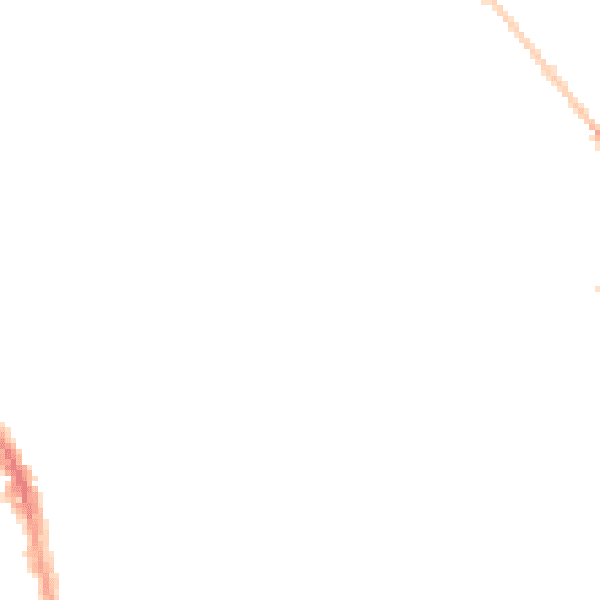 Night-time road noise heatmap for BS6 6NL