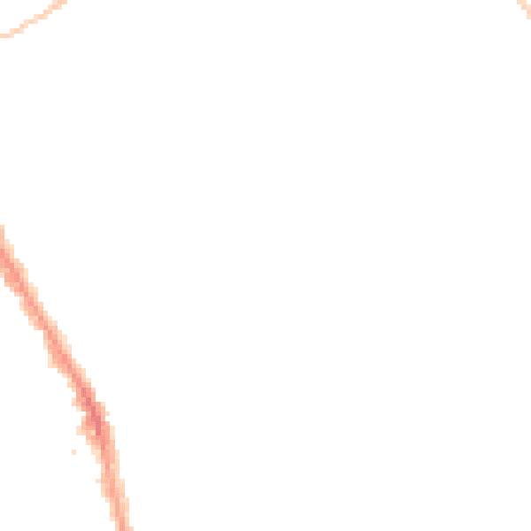 Night-time road noise heatmap for BS6 6NS