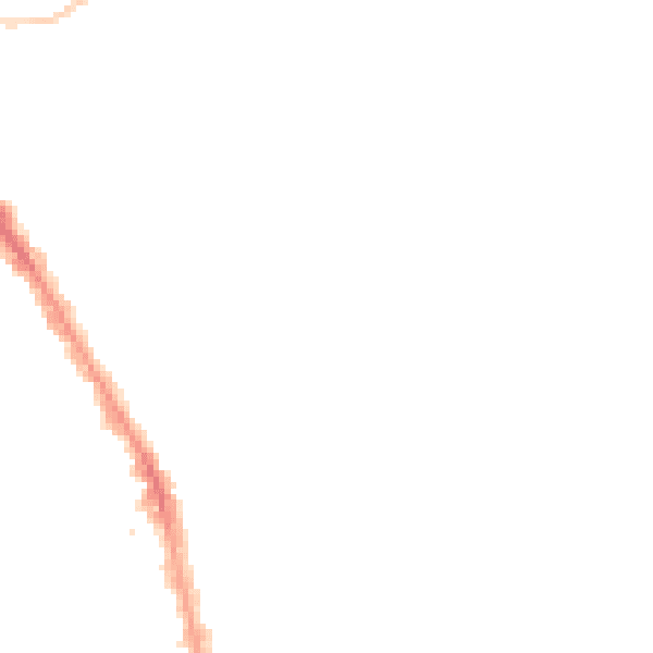 Night-time road noise heatmap for BS6 6NY