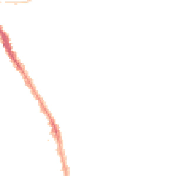 Night-time road noise heatmap for BS6 6PB