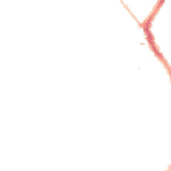 Night-time road noise heatmap for BS6 6PS