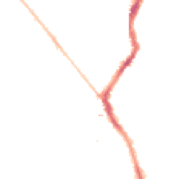 Night-time road noise heatmap for BS6 7BJ