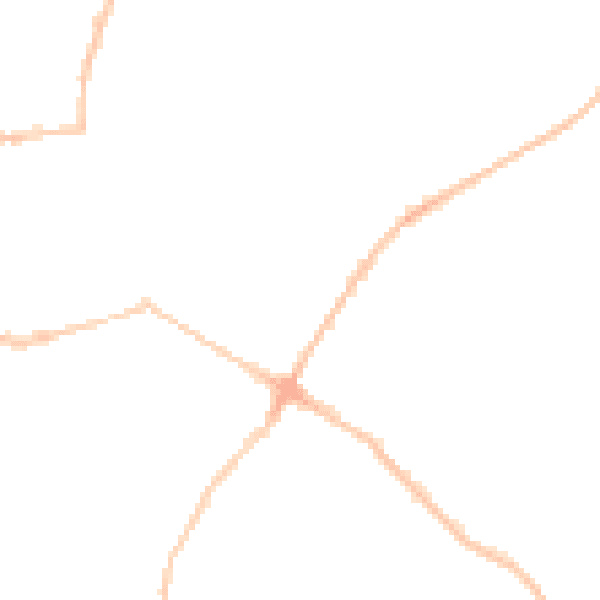 Night-time road noise heatmap for BS6 7SR
