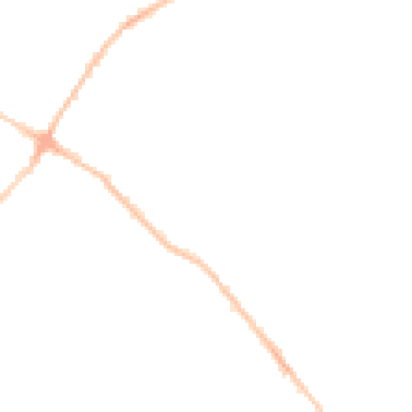 Night-time road noise heatmap for BS6 7TW