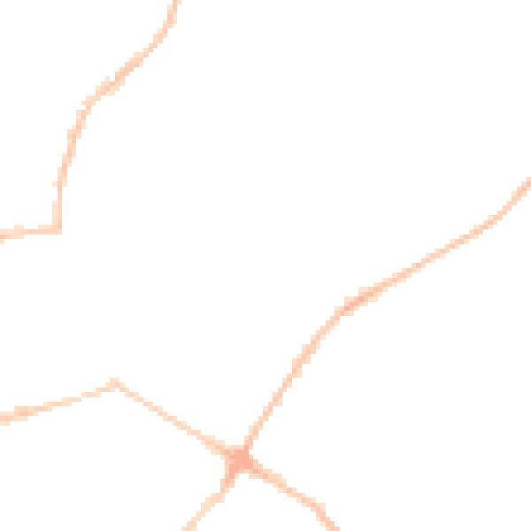 Night-time road noise heatmap for BS6 7XA