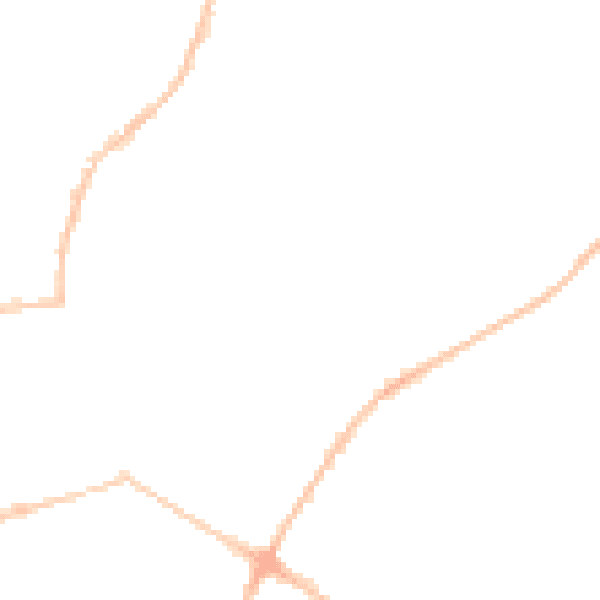 Night-time road noise heatmap for BS6 7XD