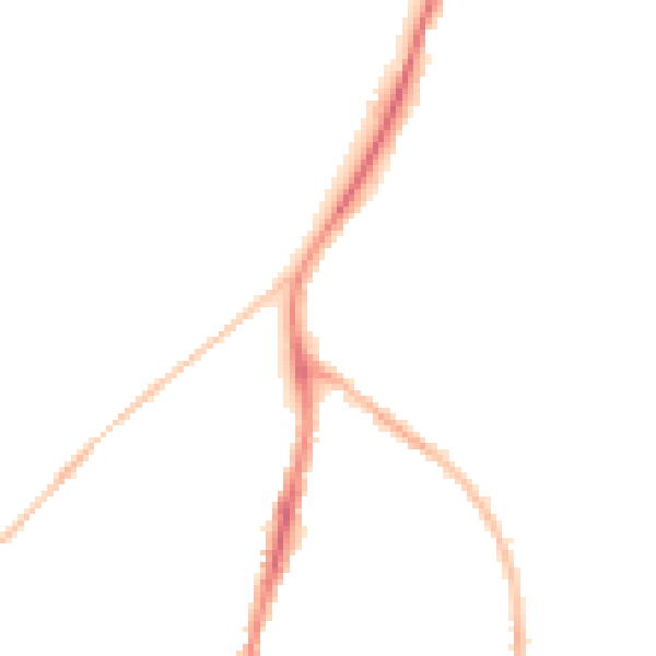 Night-time road noise heatmap for BS7 0BP