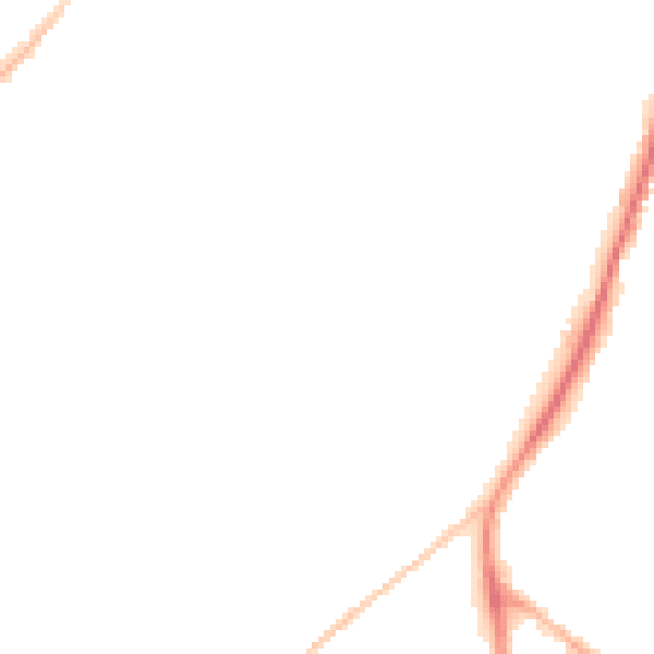 Night-time road noise heatmap for BS7 0FG
