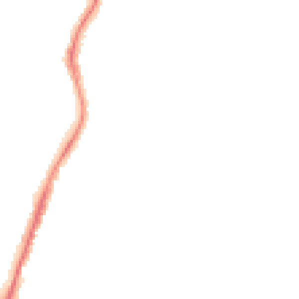 Night-time road noise heatmap for BS7 0PY