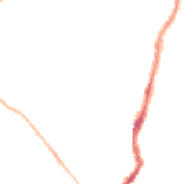 Night-time road noise heatmap for BS7 8HJ